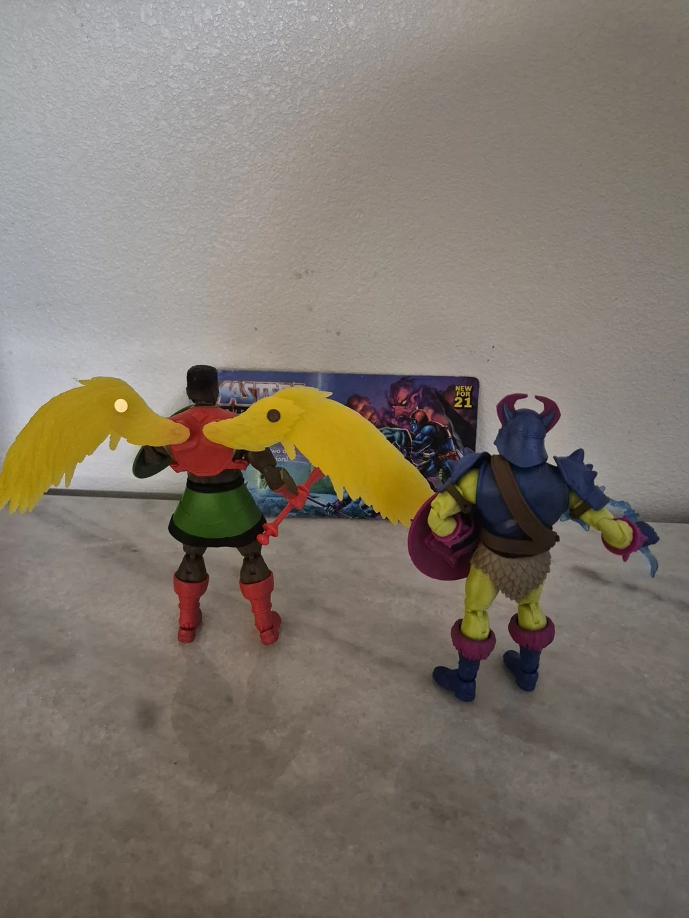 Mattel Masters of the Universe Masterverse Sun-man & Pig Head Loose Pre-owned